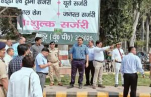 फतेहपुर रेलवे स्टेशन का एनसीआर के महाप्रबंधक ने किया निरीक्षण