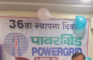 प्रधानमंत्री नरेंद्र मोदी की एक राष्ट्र, एक ग्रिड, एक फ्रीक्वेंसी की परिकल्पना को धूमधाम से मनाया गया