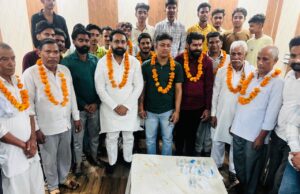 गौ रक्षा दल के नगर अध्यक्ष बने कृष्णा सैनी