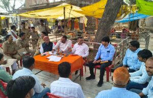 कार्तिक पूर्णिमा मेला मानिकपुर की तैयारी में जुटे अधिकारी : एसडीम