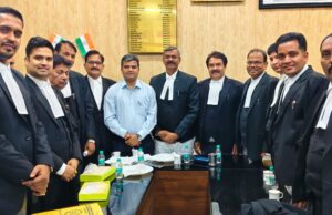 जिलाधिकारी प्रयागराज की हाईकोर्ट बार एसोसिएशन से औपचारिक भेंट