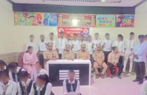 पुलिस ने छात्रों को किया नए आपराधिक कानूनों के प्रति जागरूक