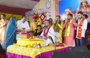 सातवें दिन सुदामा चरित्र,परीक्षित मोक्ष आदि कथाओं का हुआ दिव्य वर्णन