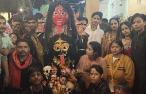 गंगा यमुना तहजीब सेवा संघठन के नेतृत्व मे माँ काली स्वांग कार्यक्रम शकुशल संपन्न