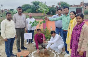 जनसहयोग से ही सफल होगा वृक्षारोपण अभियान : शैलेन्द्र शरण सिंपल