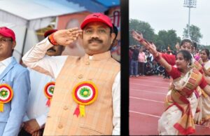 विकास, तरवुशु, मनीष, दिपाली ने मारी बाजी,कैबिनेट मंत्री ने प्रतियोगिता का किया शुभारंभ