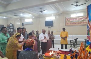 बाबा श्याम की भजन संध्या कर मनाया दीपावली मिलनोत्सव