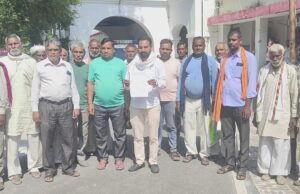 नून नदी पर बने रपटा पुल के दोनों ओर मिट्टी का कटाव