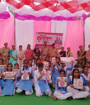 राजकीय बालिका इंटर कॉलेज में चलाया गया मिशन शक्ति फेज 5.0 अभियान