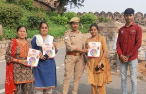 कोतवाली पुलिस ने चलाया मिशन शक्ति अभियान, महिलाओं-छात्राओं को किया जागरूक