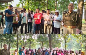 मिशन शक्ति के पंचम चरण के तहत ग्राम नेटहवा में चौपाल का हुआ आयोजन