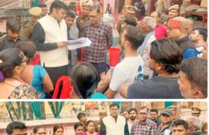मारवाड़ी धर्मशाला बूथ पर विधायक विनय वर्मा ने लिया एसआईआर प्रपत्र भरने की प्रगति का जायज़ा