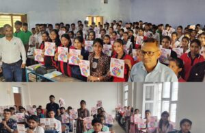 एल०एम०टी इंटर कॉलेज व विमला विक्रम महाविद्यालय में अपराधों के प्रति छात्र व छात्राओं को किया गया जागरूक