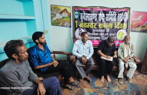 प्रवीण पांडेय बुंदेलखंडी ने खून से पीएम मोदी को लिखा खत की बुंदेलखंड राज्य की मांग