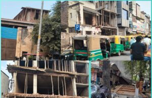 ट्रांसपोर्ट नगर में अवैध निर्माण का मामला गरमाया