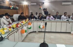 सीएम युवा योजना की समीक्षा बैठक में धीमी प्रगति पर सीडीओ ने जताई नाराजगी