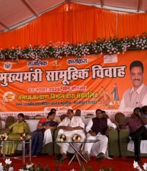 मुख्यमंत्री सामूहिक विवाह समारोह का हुआ शुभारंभ