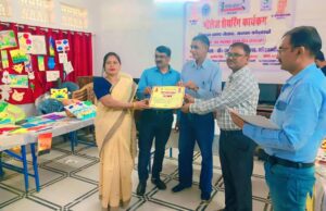 नालेज शेयरिंग टीएलएम मेला में उत्कृष्ट प्रदर्शन पर मिला प्रशस्ति पत्र