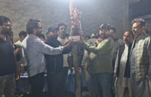 मसवानी एकता क्रिकेट टूर्नामेंट का हुआ समापन, ओमनी क्लब ने जीता फाइनल