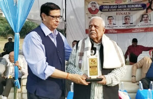 फुटबाल में अतुलनीय योगदान के लिए नारायण जी गोपाल सम्मानित