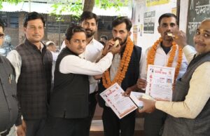 अवनीश सिंह मझवा विधानसभा युवा अध्यक्ष व शांति प्रकाश सिंह बने राष्ट्रीय राजपूत करणी सेना के सचिव