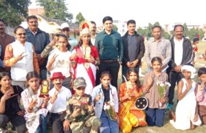 एकांकी और लोकनृत्य दोनों में यूपीएस कटरा गुलाब सिंह मान्धाता प्रथम,बीएसए ने बच्चों को दी बधाई