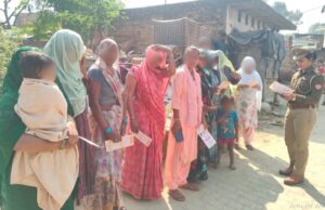 मिशन शक्ति के तहत फतेहपुर पुलिस ने चलाया जागरूकता अभियान