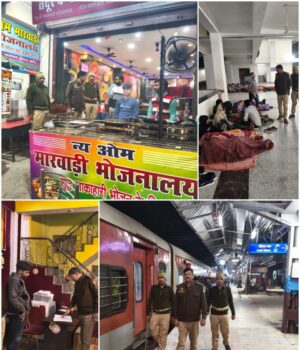 जनता की सुरक्षा के मद्देनजर विंध्याचल थाना प्रभारी ने चलाया चेकिंग अभियान