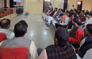 जिलाध्यक्ष अन्नू श्रीवास्तव समेत भाजपा कार्यकर्ताओं ने सुना मन की बात