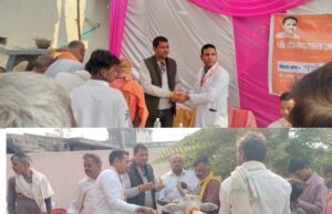 पं०दीनदयाल उपाध्याय वृहद पशु आरोग्य शिविर आयोजित