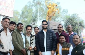 कांग्रेसियो ने वीरांगना झलकारी बाई को किया नमन