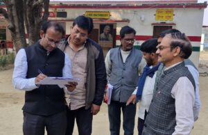 एसडीएम के निरीक्षण में एस आई आर की प्रगति संतोषजनक मिली