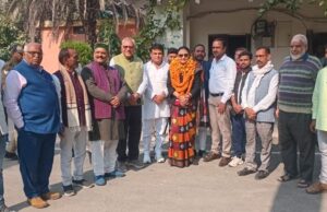 कुंडा पहुंची कांग्रेस विधान मंडल दल की नेता मोना