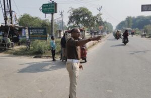 यातायात माह के अन्तर्गत चलाए जा रहे विशेष अभियान