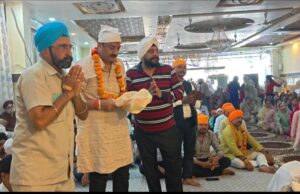 झोकन बाग गुरुद्वारा: गुरु नानक जी का 556वां प्रकाश पर्व श्रद्धा व उल्लास के साथ मनाया गया