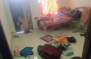 सेंध काटकर चोरों ने पार किया नकदी व जेवरात, जाँच में जुटी पुलिस