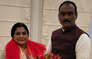 उच्च शिक्षा राज्य मंत्री का किया स्वागत अभिनंदन