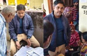 सपा राष्ट्रीय अध्यक्ष अखिलेश यादव के निर्देश पर मैदान में उतरे जिला सचिव अरशद अली, घर-घर पहुंचाया SIR फॉर्म