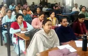 शिक्षकों को भाषा शिक्षण और नैतिक मूल्यों पर मिली जानकारी