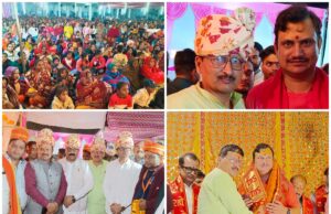 भव्य मंचन में राम–सीता विवाह का जीवंत दृश्य, यशवंत और शीतल ने निभाई पावन भूमिका