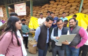 सीडीओ ने धान क्रय केंद्रों व सहकारी समितियों का किया औचक निरीक्षण