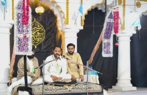 अंजुमन अज़ान ए अज़ा की ओर से शब ए सोज़ ओ सलाम का सातवां दौर सम्पन्न