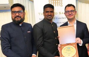 ब्रिटेन की संसद में जनपद झाँसी हृदेश गुप्ता को एक बार फिर मिला सम्मान
