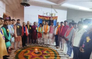 बभनी ब्लॉक प्रमुख द्वारा देव दीपावली उत्सव का किया गया आयोजन