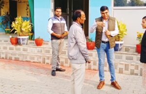 नगर आयुक्त ने बिजौली एनीमल बर्थ कंट्रोल सेंटर का किया निरीक्षण