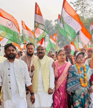 सिराथू में निकाली गई एकता पथ यात्रा,याद किए गए लौह पुरुष