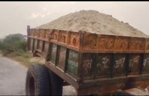 ललई पहाड़ से अवैध गिट्टी खनन और ओवरलोड परिवहन का खेल, हादसों का खतरा बढ़ा