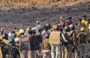 अमेरा में ग्रामीणों पर लाठीचार्ज और आंसू गैस के गोले छोड़ने की तीखी निंदा