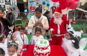 सेंट ज़ेवियर्स हाई स्कूल में क्रिसमस उत्सव हर्षोल्लास के साथ संपन्न