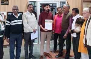 किसानो एवं आम आदमी की समस्याओ को लेकर सकिपा का प्रदर्शन